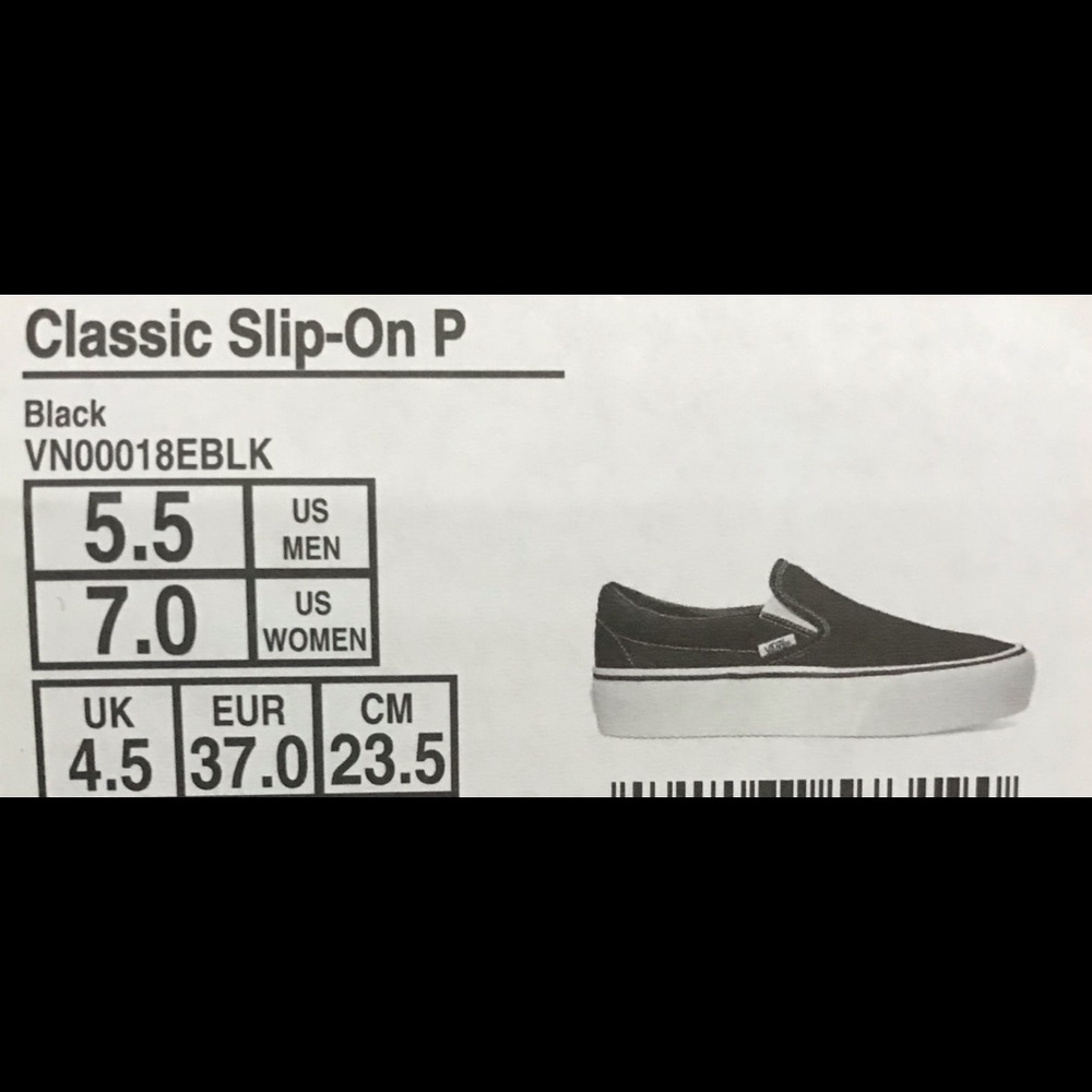 Classic Slip On Vans